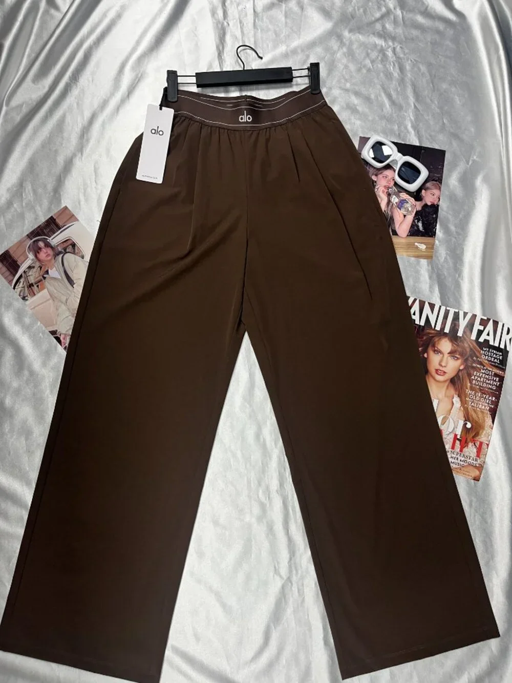 🏈ALO Yoga Suit Up Trouser Coffee Brown (Regular)🎻slim‑tailored